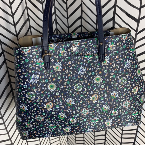 Tory Burch Handbags - Tory Burch kerrington soleil floral blue large bag